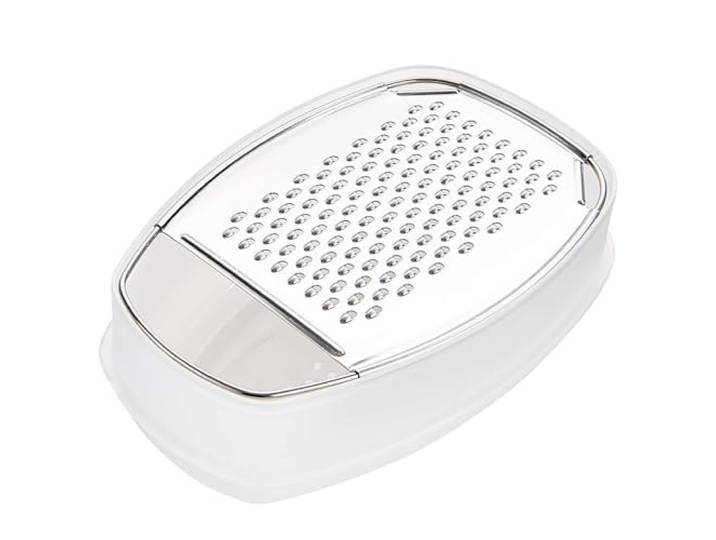 BUTLERS Parmesanreibe 15x10 cm Edelstahl - BON FROMAGE