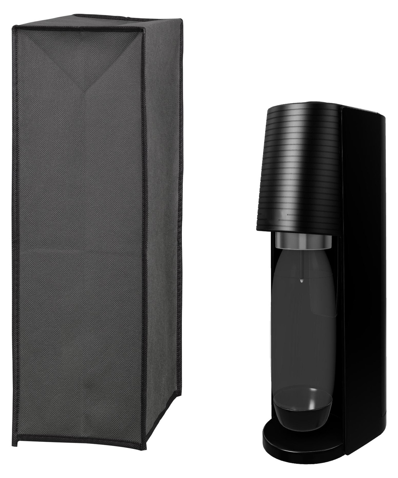 kwmobile beschermhoes voor Soda Stream Terra waterfontein, donkergrijs