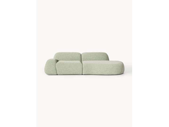 Modulare Bouclé-Ottomane Wolke (3-Sitzer)