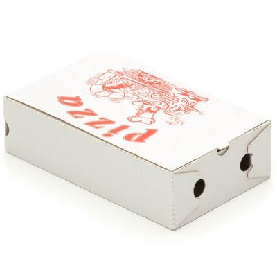 KK Verpackungen 400 Pizzakartons 270 x 160 x 70 mm Pizzaschachteln Motiv Verpackungen weiß