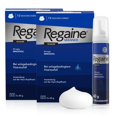 Regaine Maenner Schaum 5% 6x60 g
