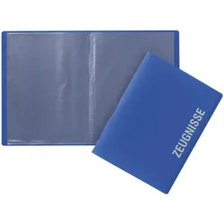PAGNA Zeugnismappe DIN A4 blau