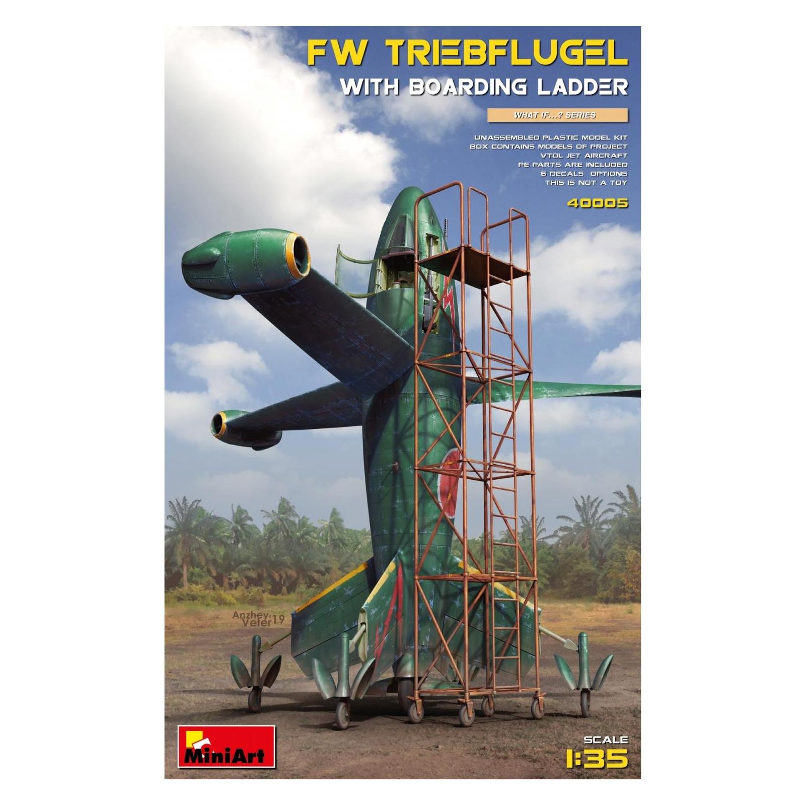 Mini art Focke Wulf Triebflugel with Boarding Ladder (40005)