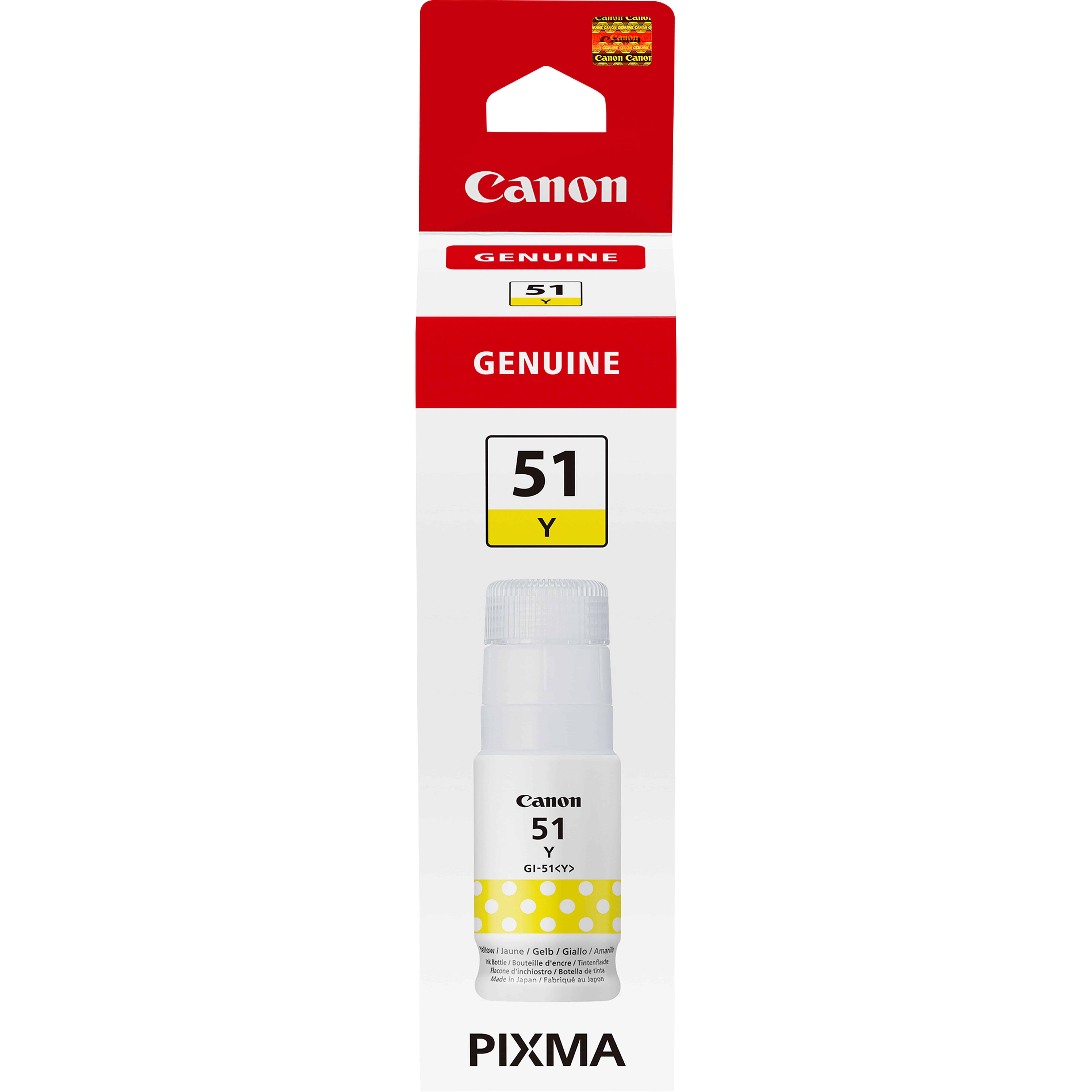 Canon GI-51Y originale Druckerpatronen Gelb 4548C001