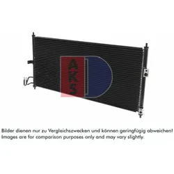 Kondensator Klimaanlage AKS DASIS 072015N