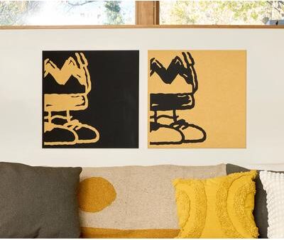 Felt Right Charlie Brown Feet   Sound Dampening Pinnable Tiles