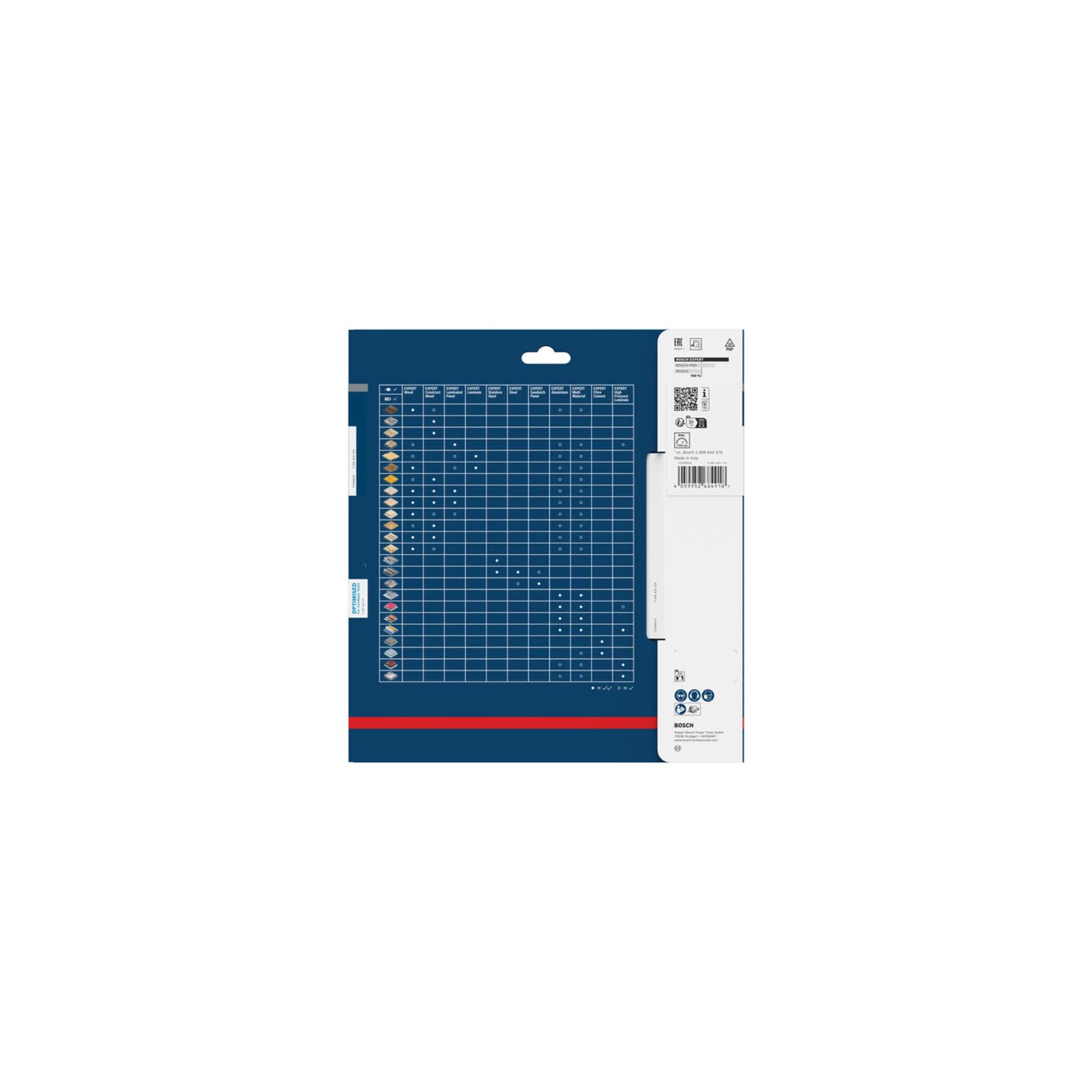 BOSCH EXPERT Wood Kreissägeblatt, 216x1,7x30 mm, Z24, Zahnwinkel 25° (2608902163)