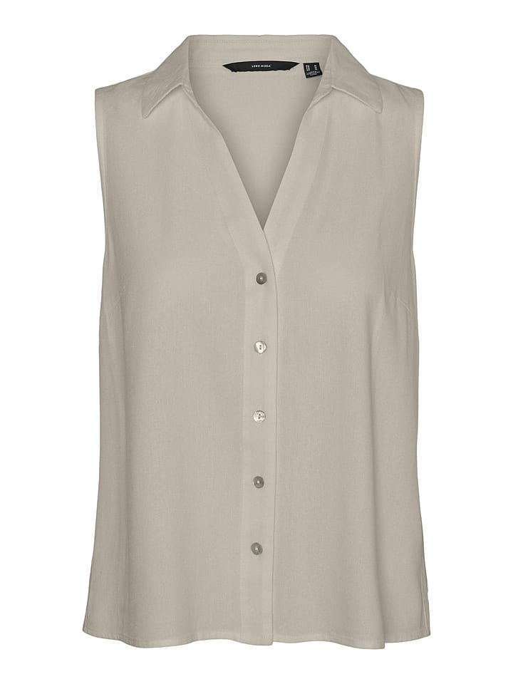 Vero Moda Blusentop in Grau - S