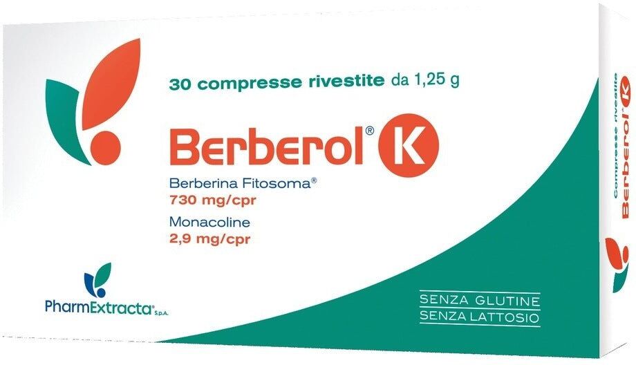 Pharmextracta Berberol K 30 compresse