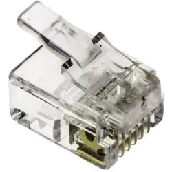 RS PRO Stecker modular 6/6, Elektronikkabel + Stecker
