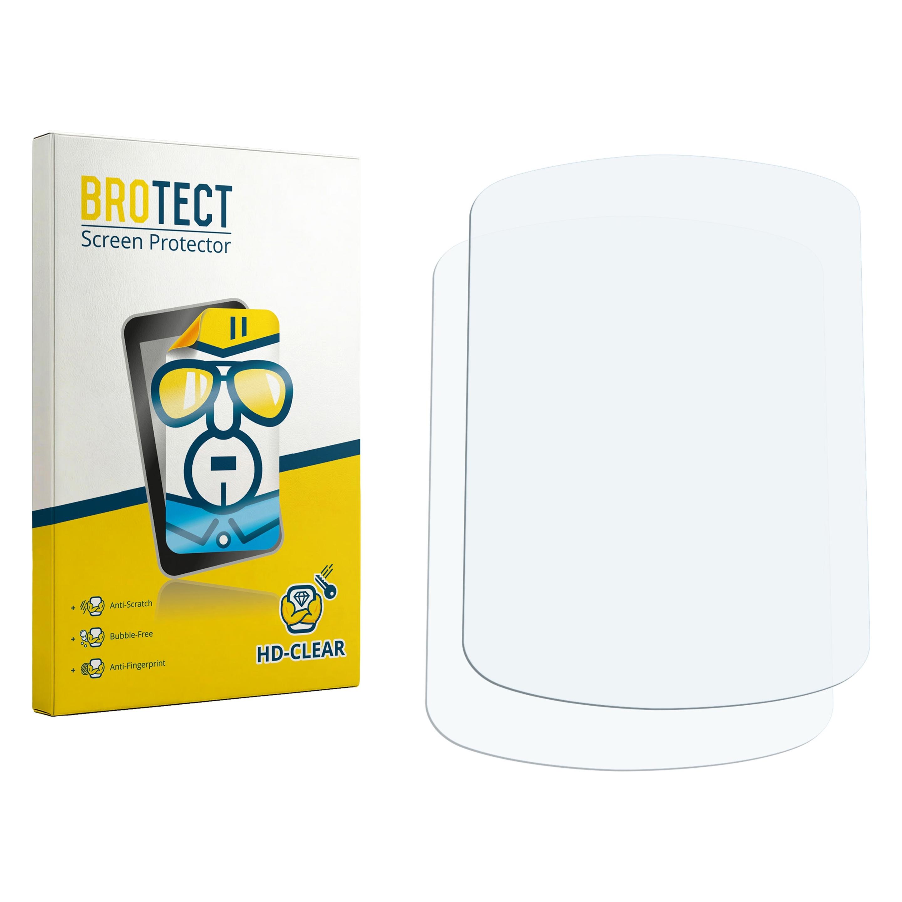 Brotect Schutzfolie für Garmin eTrex Summit HC Displayschutz Displayschutzfolie Folie Klar Transparent (1801543)