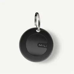 Aqiila - Tagbird - Item Finder + Mount (1-pack) (Apple Find My, Google Find Hub), Tracker, Grau, Schwarz