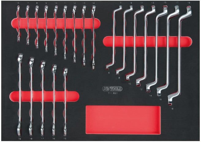 KS Tools Module de clés SCS, 21 pièces, module 1/1 (711.3021)