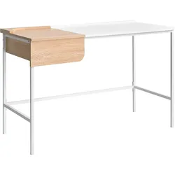 SCHREIBTISCH Weiß 120/60 cm Ocate