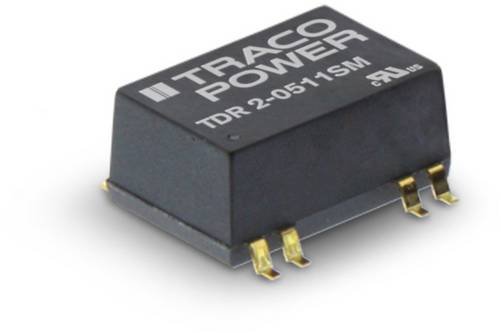 TracoPower TDR 2-0522SM DC/DC-Wandler, SMD 5 V/DC 12 V/DC, -12 V/DC 83mA 2W Anzahl Ausgänge: 2 x Inhalt 1St.