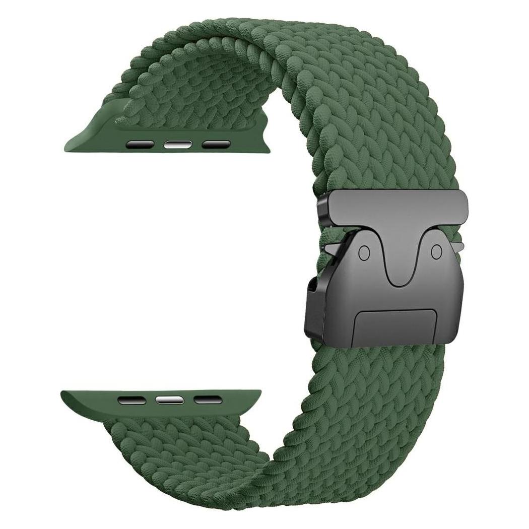 Beline Woven Nylon Parachute Strap for Apple Watch 38/40/41mm Olive (Nylon) (15393491)