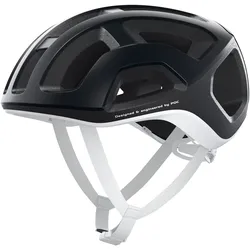 POC Ventral Lite Rennradhelm - uranium black/hydrogen white matt - S/50-56cm