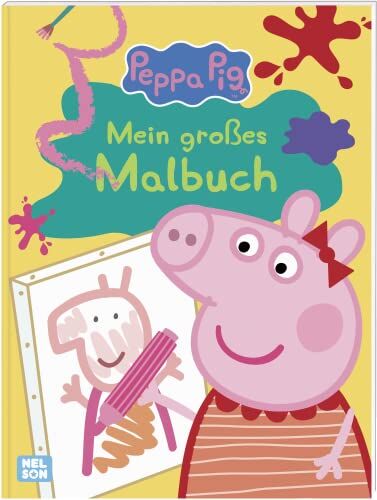 Peppa: Mein großes Malbuch: Mit kräftigen Konturen und großen Ausmalflächen Kinderbeschäftigung ab 3 (Peppa Pig) - Preis vom 13.10.2026 19:28:25 h