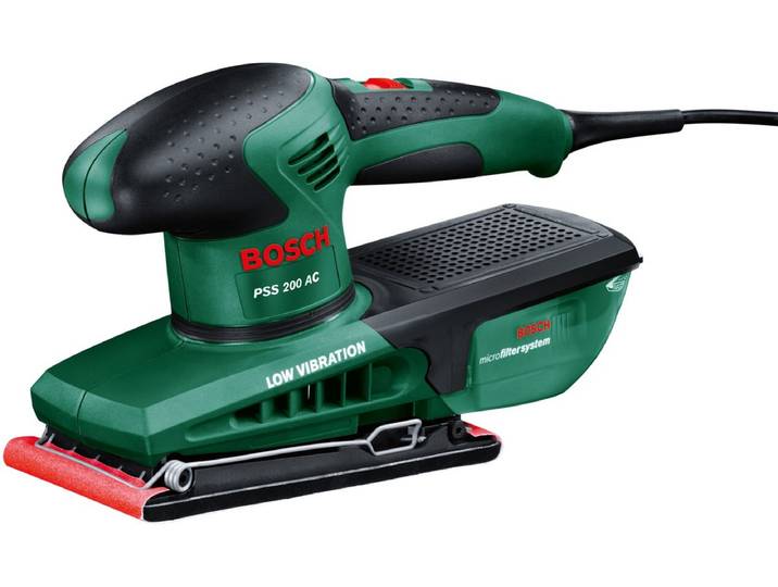 Bosch PSS 200 AC Vlakschuurmachine - 200 W
