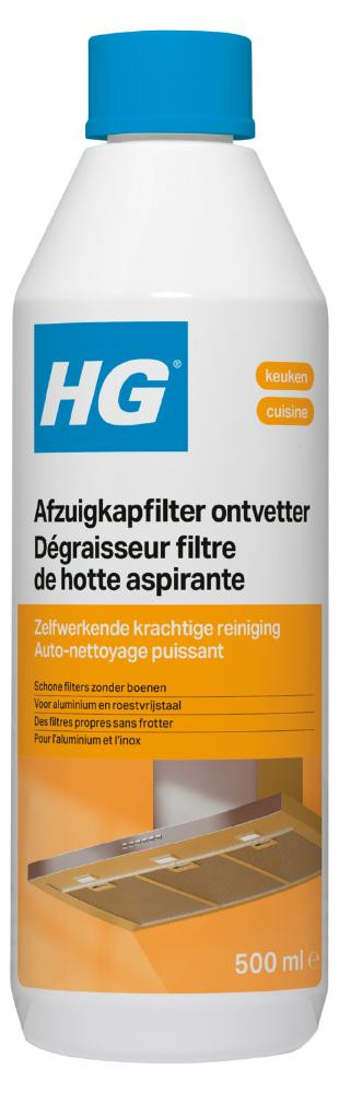 HG Ontvetter voor afzuigkapfilters, 0,5 liter