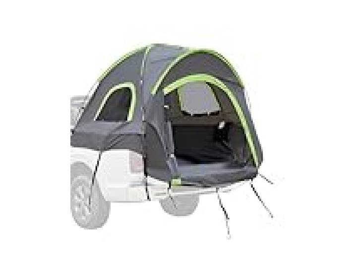 VEVOR Tente de camionnette, 1950-2042 mm, Tente de lit de Camion imperméable PU2000 mm pour Camping, Coque de Camping-Car Robuste pour 2 à 3 Personnes, avec fenêtres à Double Couche, Sac de Rangement