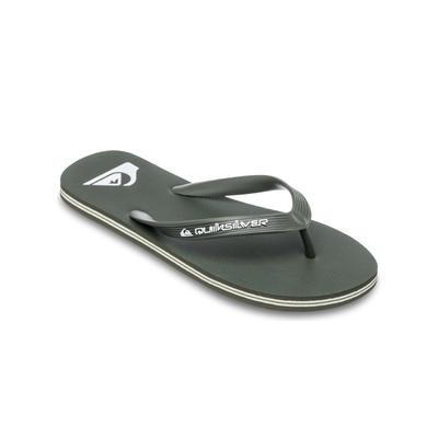 Sandale QUIKSILVER "Molokai Core", Herren, Gr. 6, khaki, Obermaterial: Synthetikmaterial / Außensohle: Moosgummi., Schuhe Sandale