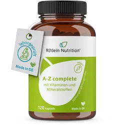 A-Z COMPLETE Multivitamin Komplex hochdosiert + vegan 120 St
