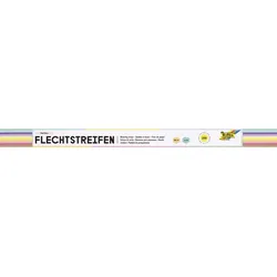 folia Bastelset Flechtstreifen