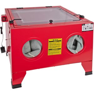 DEMA Sandstrahlgerät 24370, Sandstrahlkabine, Luftverbrauch 150 l/min