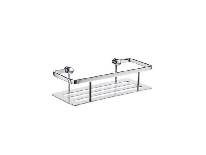 Smedbo Seifenkorb, Chromfarben, Metall, eckig, 25x6x10.3 cm, Badaccessoires, Seifenschalen