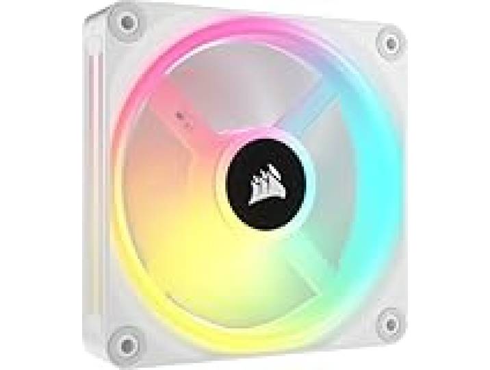 Corsair iCUE Link QX120 RGB à Dôme Magnétique de 120mm Ventilateur - Blanc
