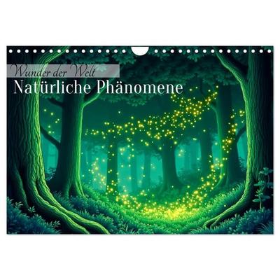 Wunder der Welt – Natürliche Phänomene (Wandkalender 2027 DIN A4 quer), CALVENDO Monatskalender