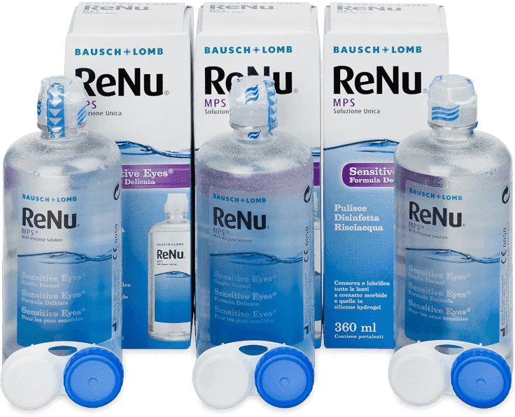 Bausch & Lomb Soluzione ReNu MPS Sensitive Eyes 3 x 360 ml