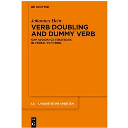 Verb Doubling and Dummy Verb, Fachbücher von Johannes Hein