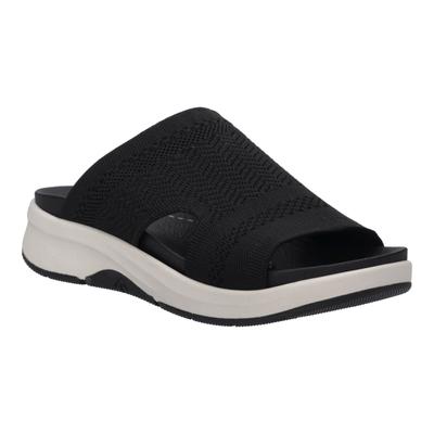 Sandale JOSEF SEIBEL "Estelle 16, schwarz", Damen, Gr. 42, schwarz, Obermaterial: 100% Textilmaterial TEXMAT., Schuhe Sandale
