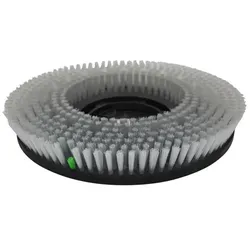 Scheuerbürste Clean Track Schrubbbürste 16 Zoll 380 mm mittel, Poly 0,7 mm, glatt, weiß