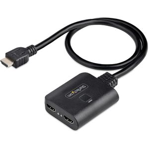 StarTech HDMI-Splitter 4K60UP, 1 In 2 Out, HDMI 2.0, HDCP 2.2, HDR, 60 Hz, 4K UHD