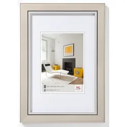 Walther Bilderrahmen Metro Kunststoff 10 x 15 / Stahl