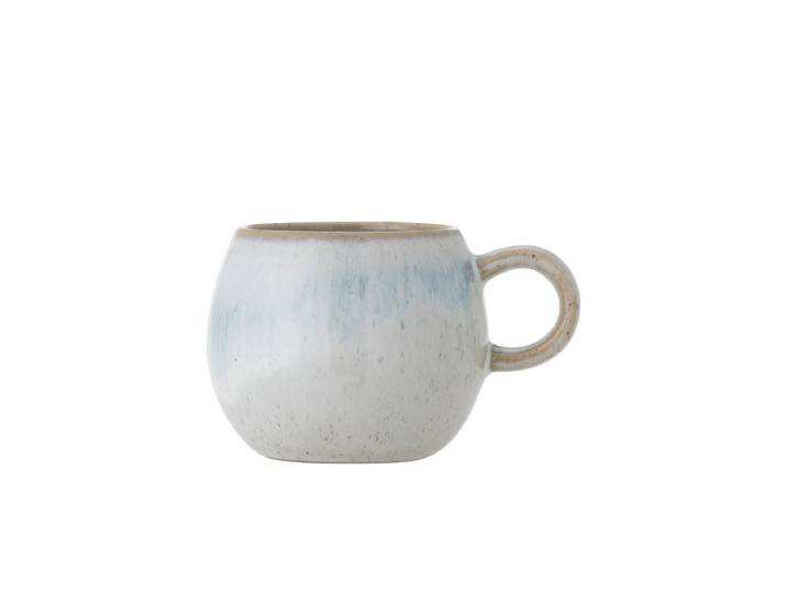 Espressotasse Soléa - aus Steingut gefertigt - Blau - Luxusbetten24
