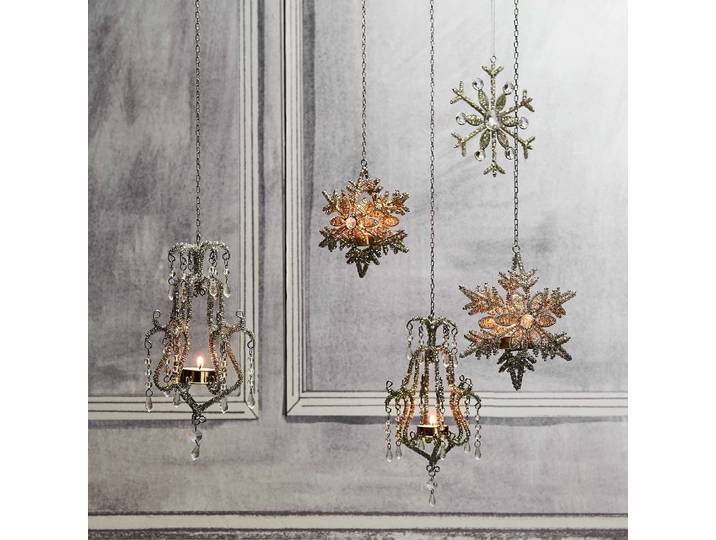 Teelichthalter Chandelier 12 x 20 x 12cm