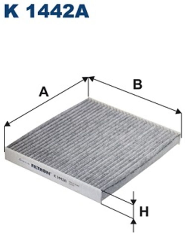 Innenraumluftfilter mit Aktivkohle FILTRON K 1442A