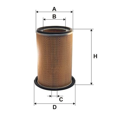 FILTRON Luftfilter AM 468/2 für MITSUBISHI