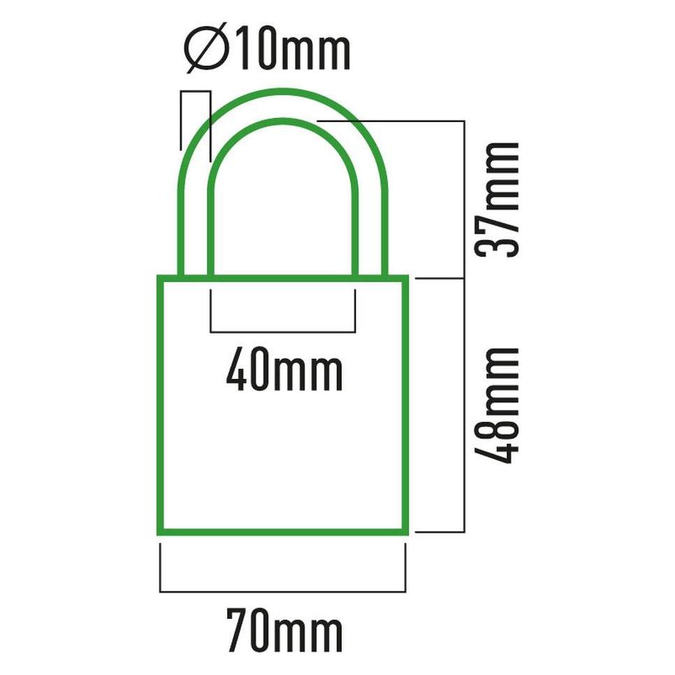 EDM Tastensperre 85212 Messing (45285035)