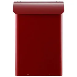 SafePost, Briefkasten, 14 kleiner Sicherheitsbriefkasten rot