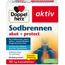 Doppelherz Sodbrennen Akut+protect Kauta 20 St