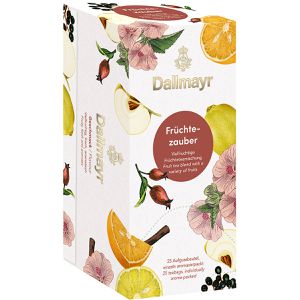Dallmayr Tee Früchtezauber, Früchtetee, 62,5 g, 25 Beutel
