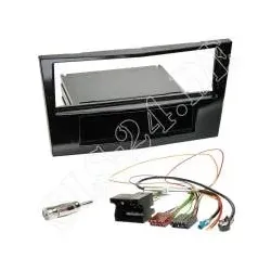 Autoradio 1-DIN Einbaurahmen Radioblende+Adapterkabel Einbauset für OPEL Anta...