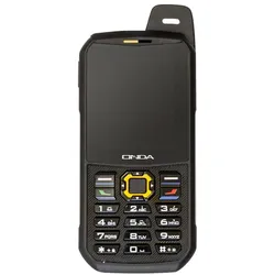 Onda Rg02 Rude Black Italy Oem (2.40", 0.30 Mpx), Tastenhandy, Schwarz, Gelb