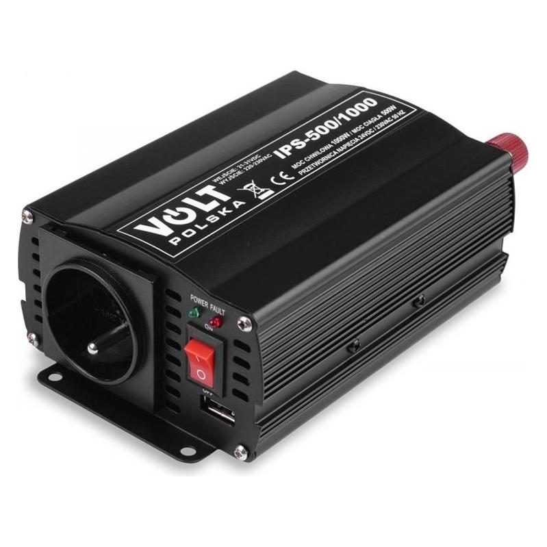 Volt Polska konverteris 500/1000W 24/230V (PRZ000071)