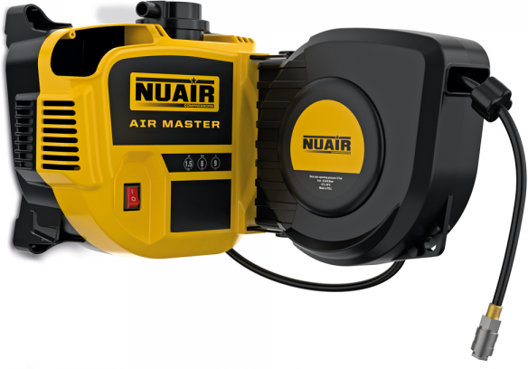 Nuair Air Master - Compresseur monophasé mural, oil-less - Motore 1.5 CV